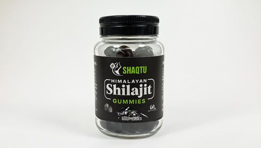 SHAQTU Himalayan Shilajit Gummies.